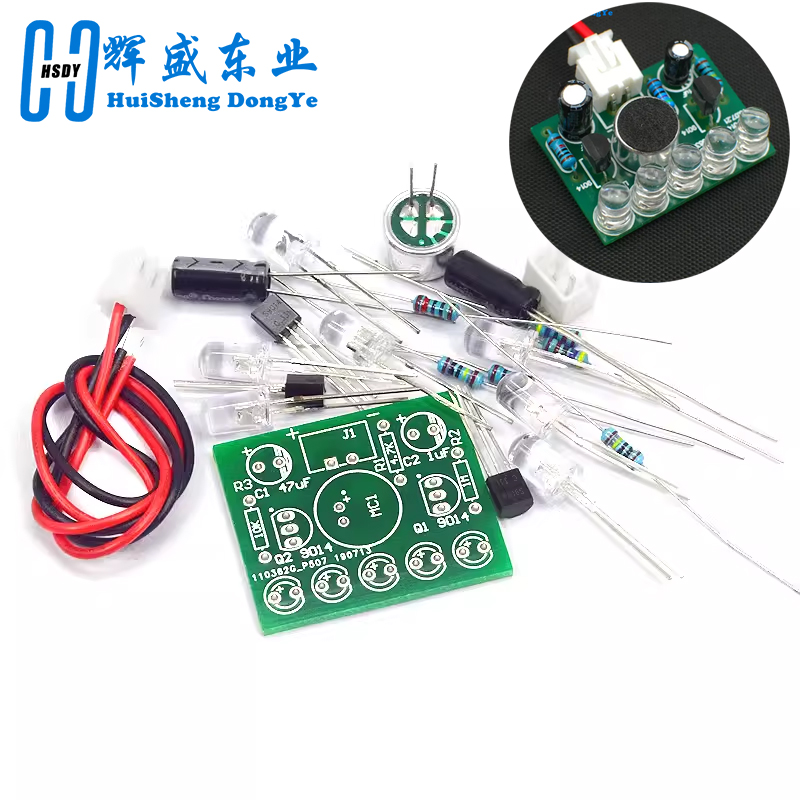 Diy Electronics News - 3V-5.5V Voice Activated Control Lamp LED