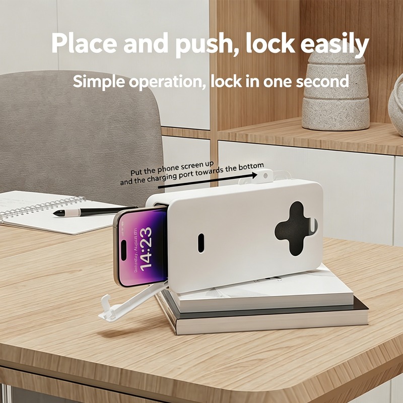 Diy Electronics Box - Multi-functional Timing Electronic Discipline Storage Box