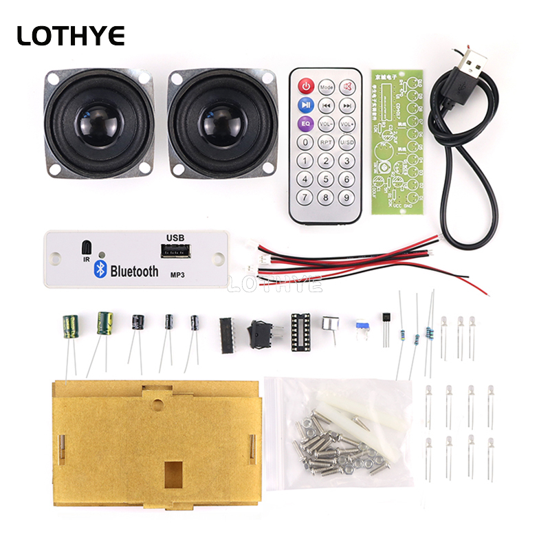 Diy Electronics News - Mini Amplifier Audio Bluetooth 3W*2 Speaker
