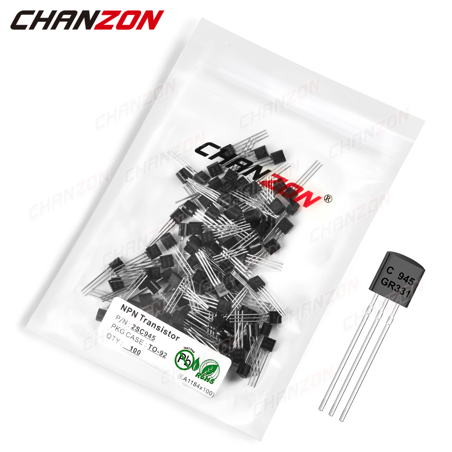 Diy Electronics Youtube - 100pcs 2SC945 TO-92 NPN Transistor Bipolar