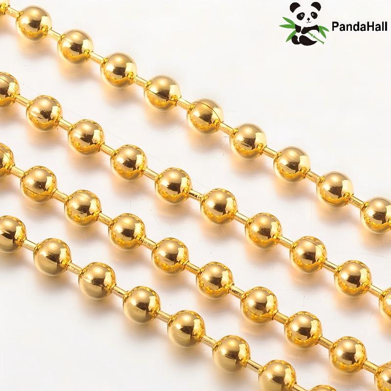 Diy Electronics Hobby - PandaHall 50m/Roll Soldered Iron Ball Chain,