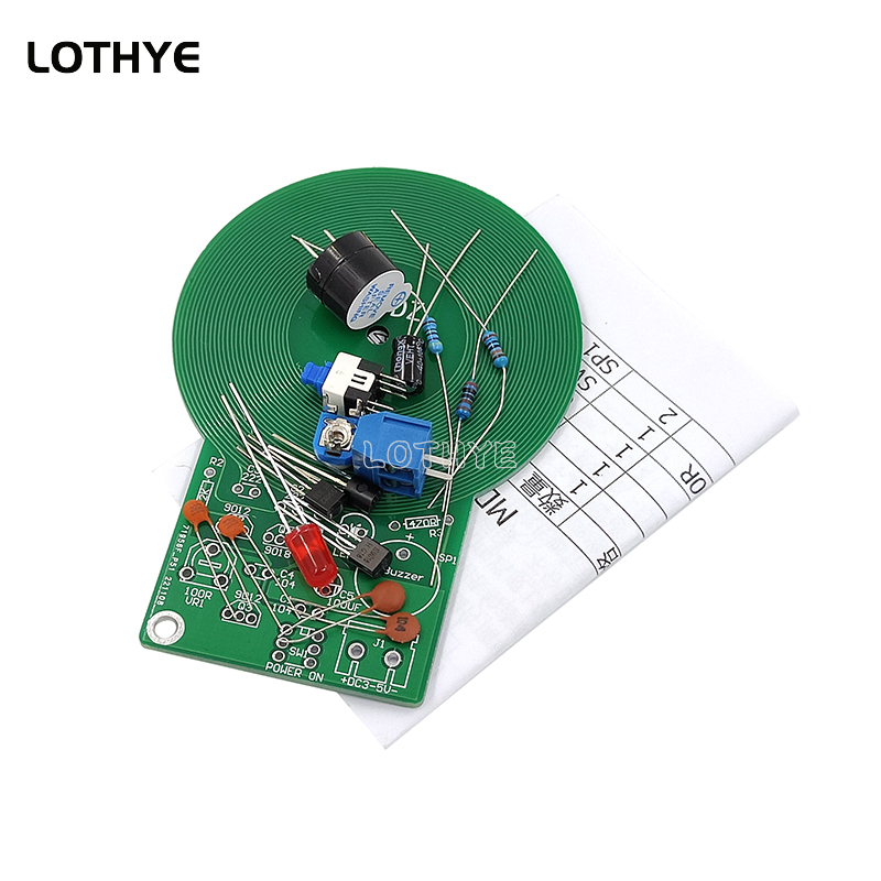 Diy Electronics Hobby - DC 3V-5V Metal Detector Kit DIY