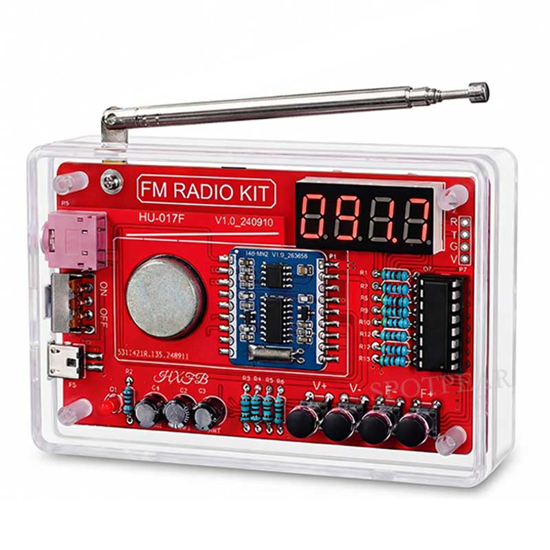 FM Radio DIY Electronic Kit So - Interesting Diy Electronics Projects 评论和价格