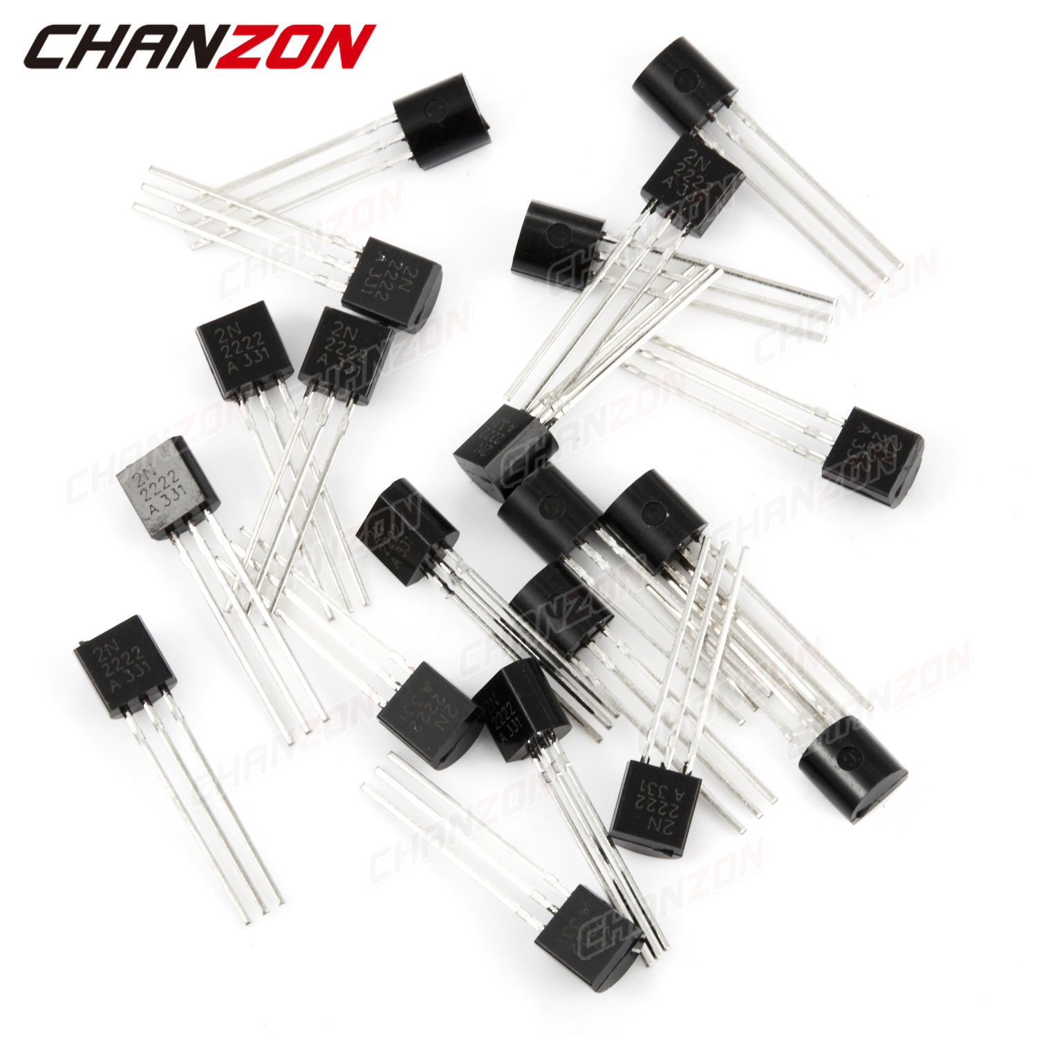 100pcs 2N2222A TO-92 NPN Trans - Diy Electronics Youtube 评论和价格