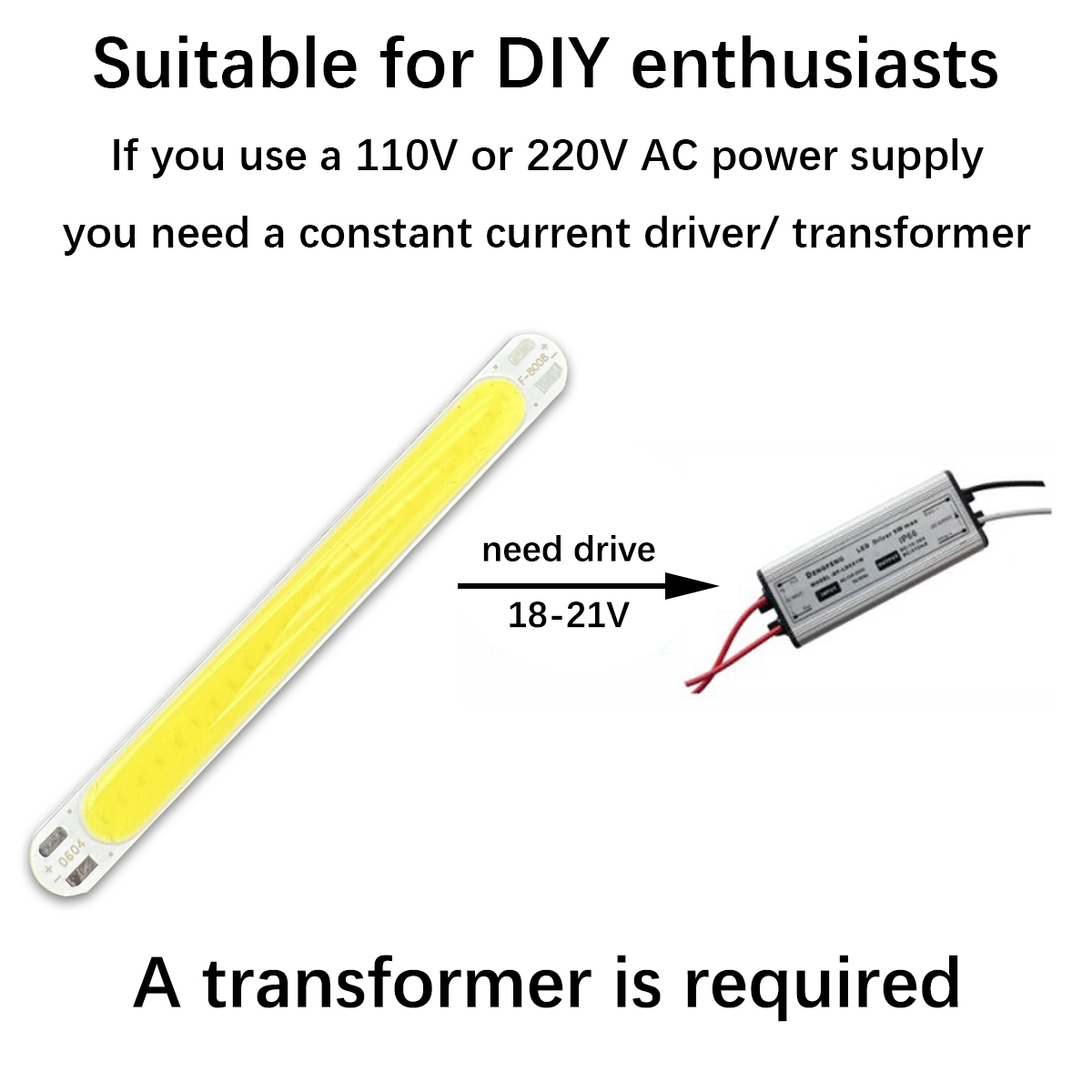 10PCS New 80x8mm 18-21V DC 6W  - Diy Electronics News 评论和价格