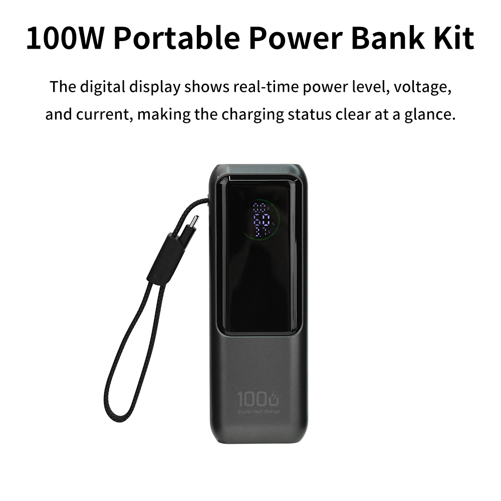 PD 100W Fast Charging Power Ba - Diy Electronics Hobby 评论和价格