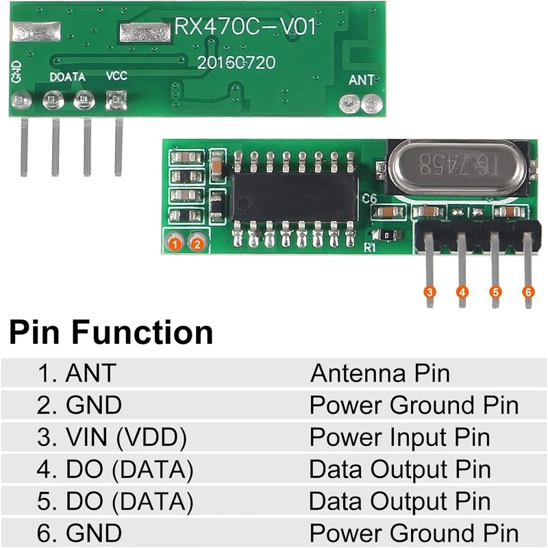 433mhz Wireless RF Transmitter - Arduino Diy Electronics 评论和价格