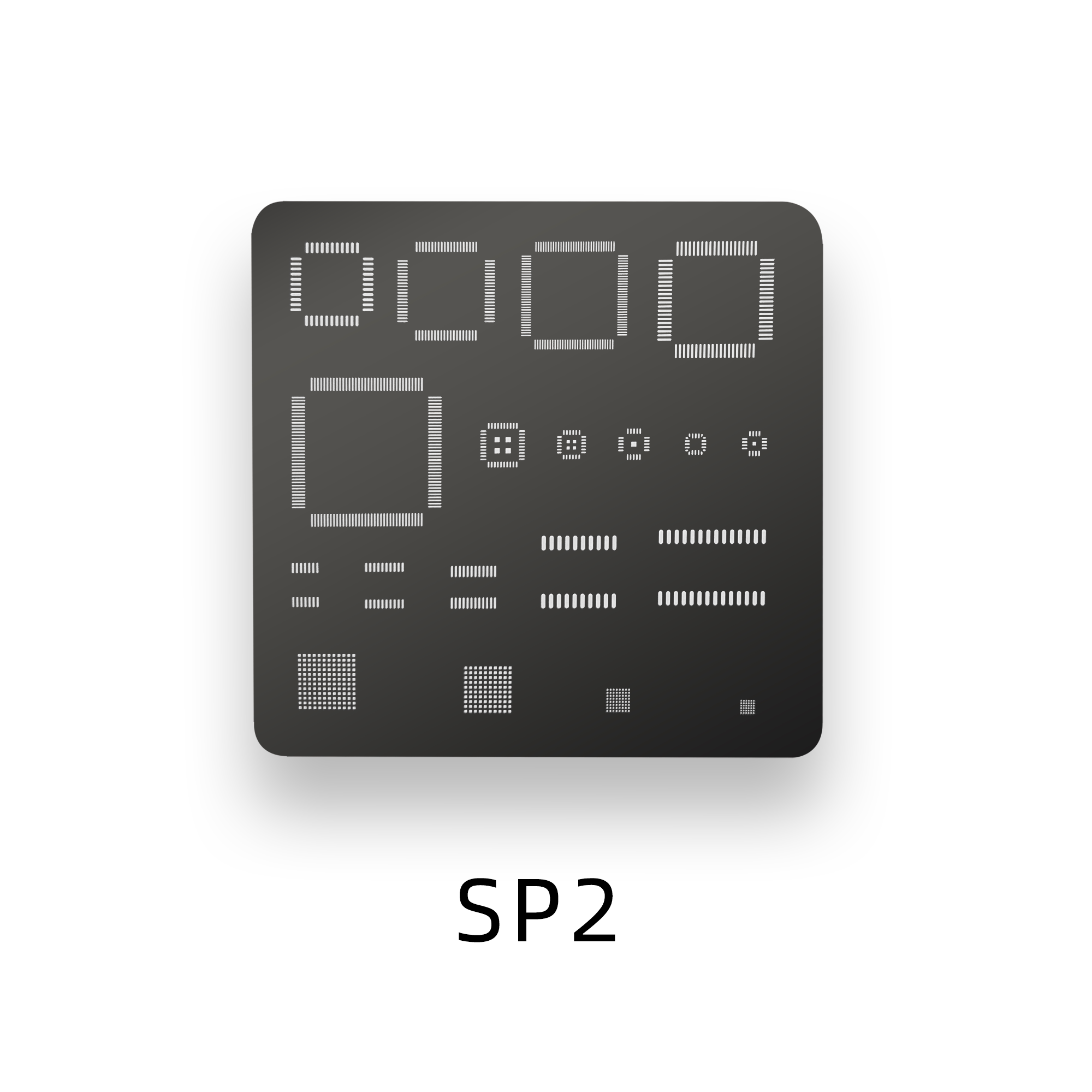 Universal IC Stencil QFP QFN S - Diy Electronics Hobby 评论和价格
