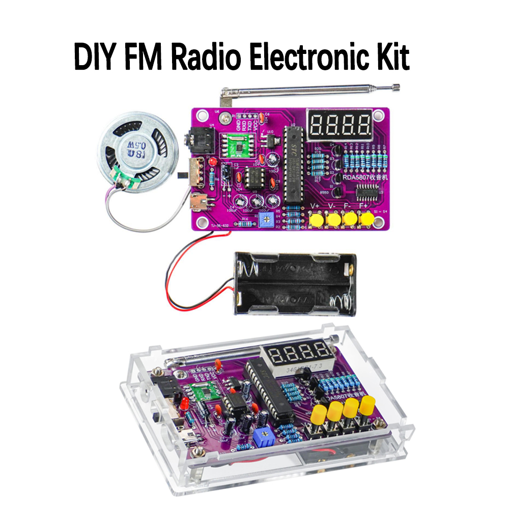 DIY FM Radio Electronic Kit 87 - Diy Electronics Project 评论和价格