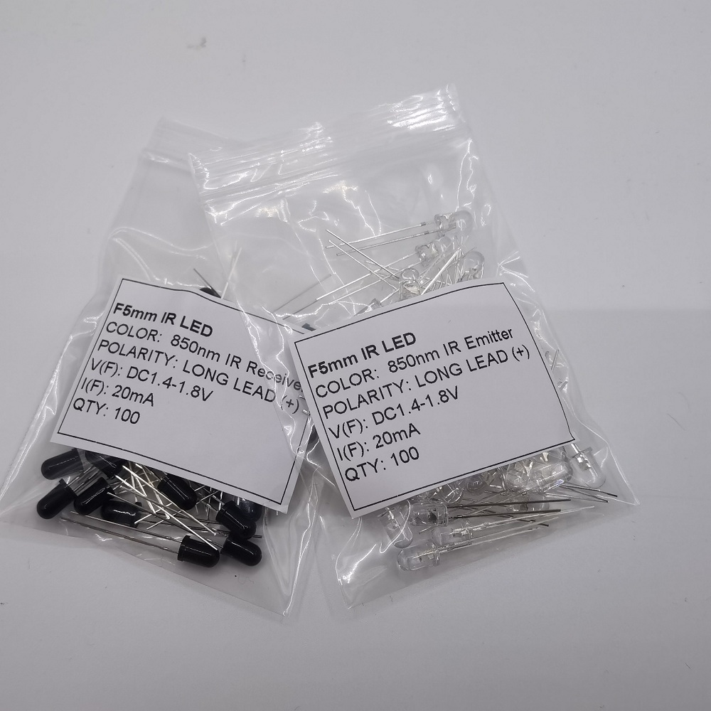 DIP 3mm 5mm IR LED Emitting Di - Ir Infrared Receiver 评论和价格