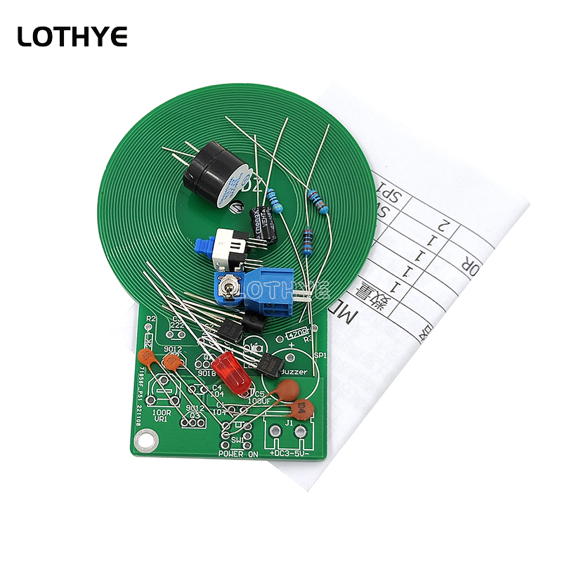 DC 3V-5V Metal Detector Kit DI - Diy Electronics Hobby 评论和价格