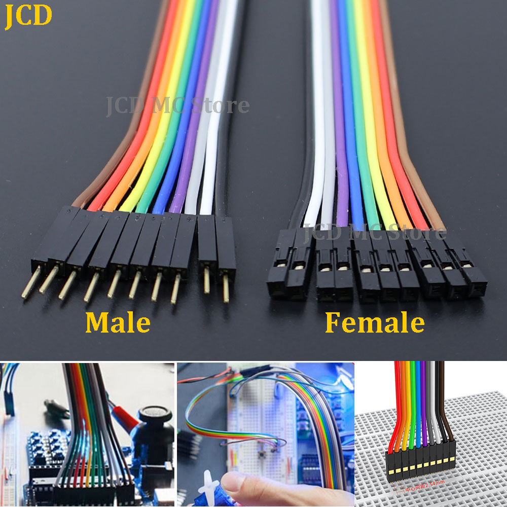 1PC 10Pin Dupont Line Male To  - Arduino Diy Electronics 评论和价格