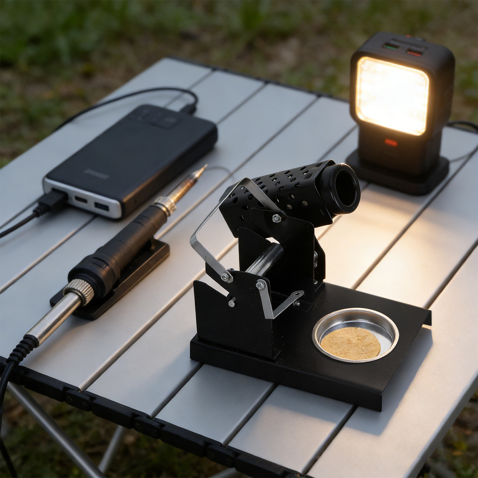 Soldering Iron Stand Metal Bas - Diy Electronics Project 评论和价格