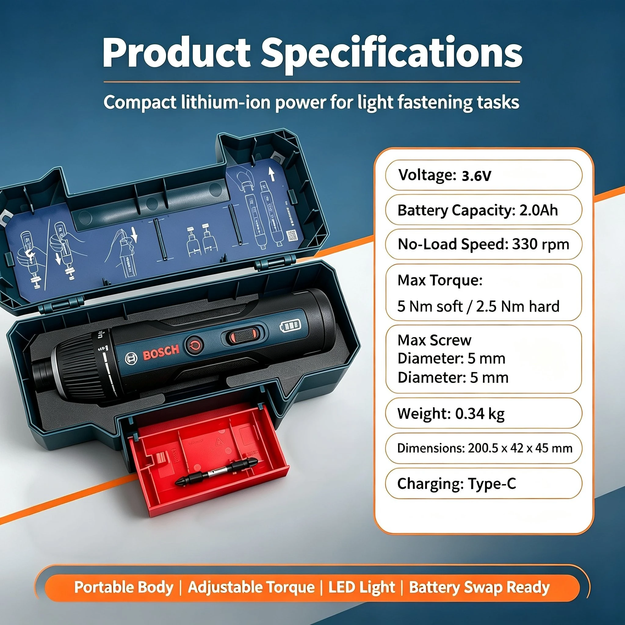 Bosch GSD4V-5 3.6V Cordless El - Diy Electronic 评论和价格